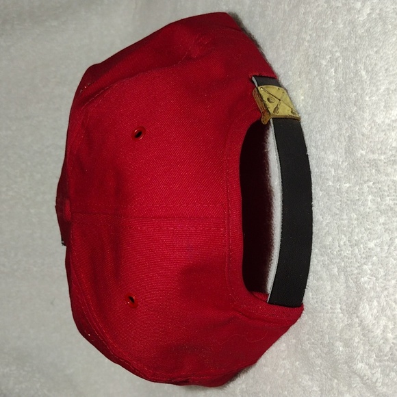 Vintage Trucker Hat:  RED TEXACO VINTAGE HAT - Picture 5 of 10